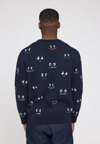 Feelings Jacquard Knit Jumper