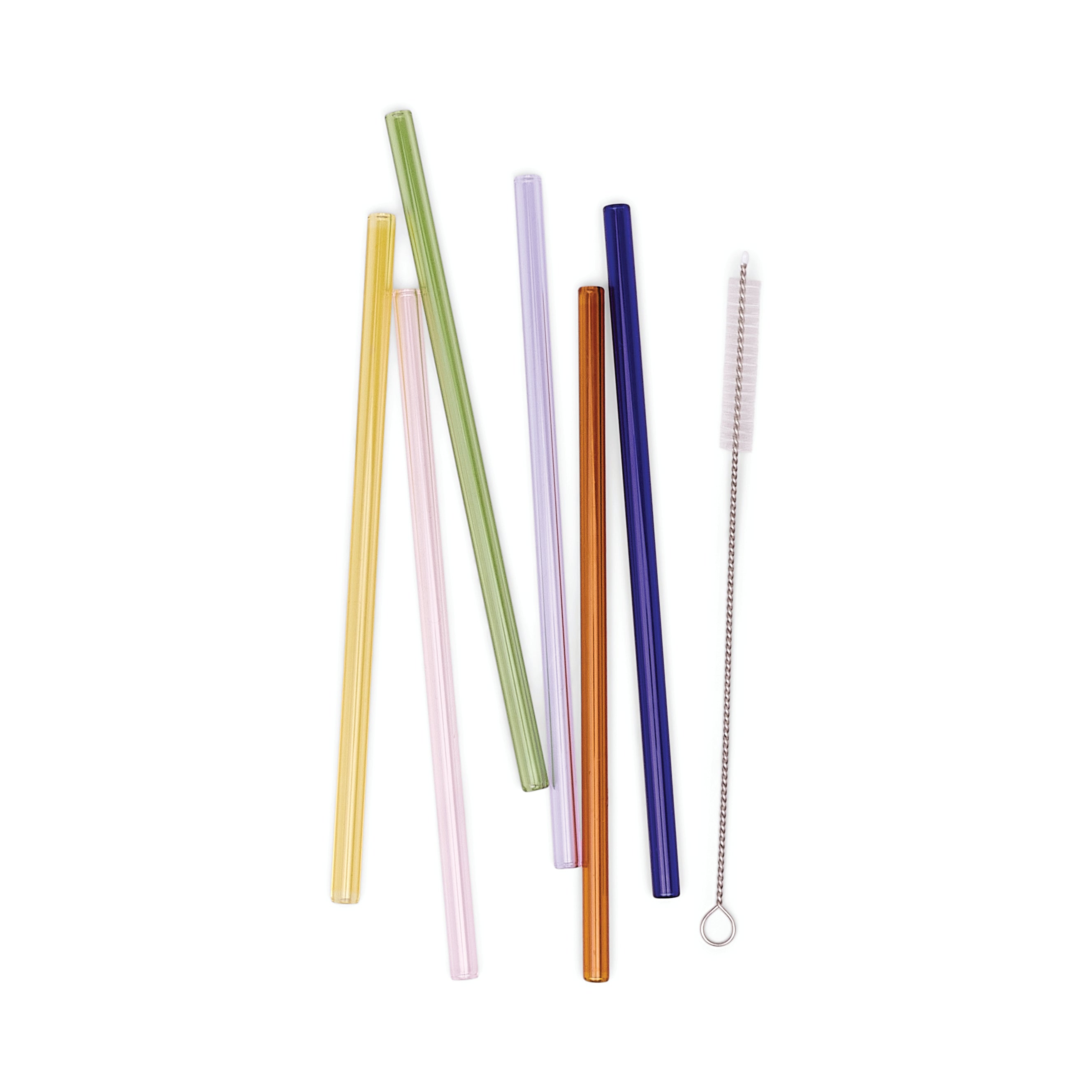 The Danny Glass Highball Straws - Set of 6