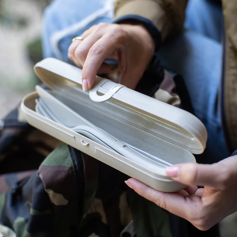 Besteck Etui + Besteckset KLIKK READY