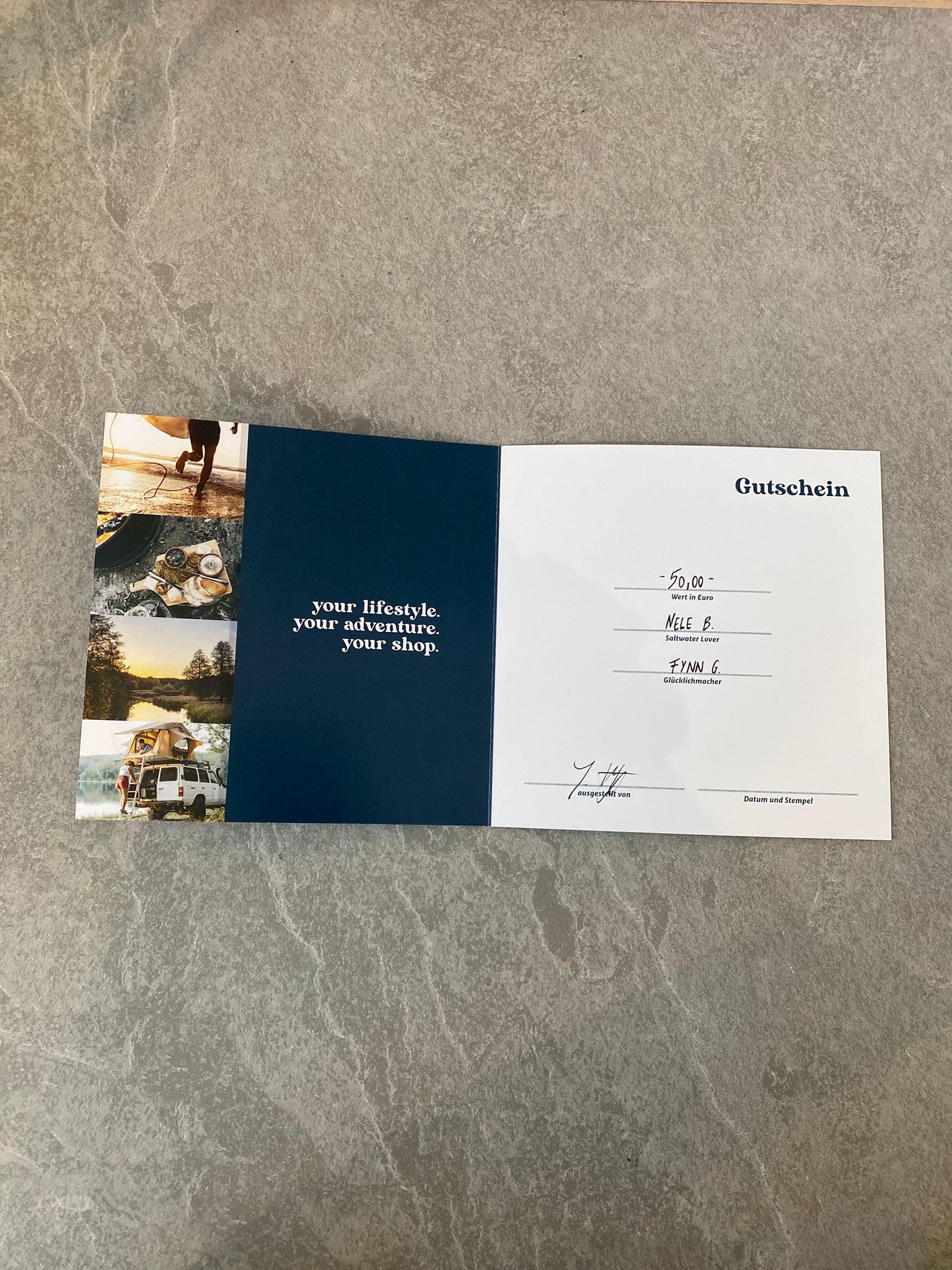 Saltwater Geschenkgutschein