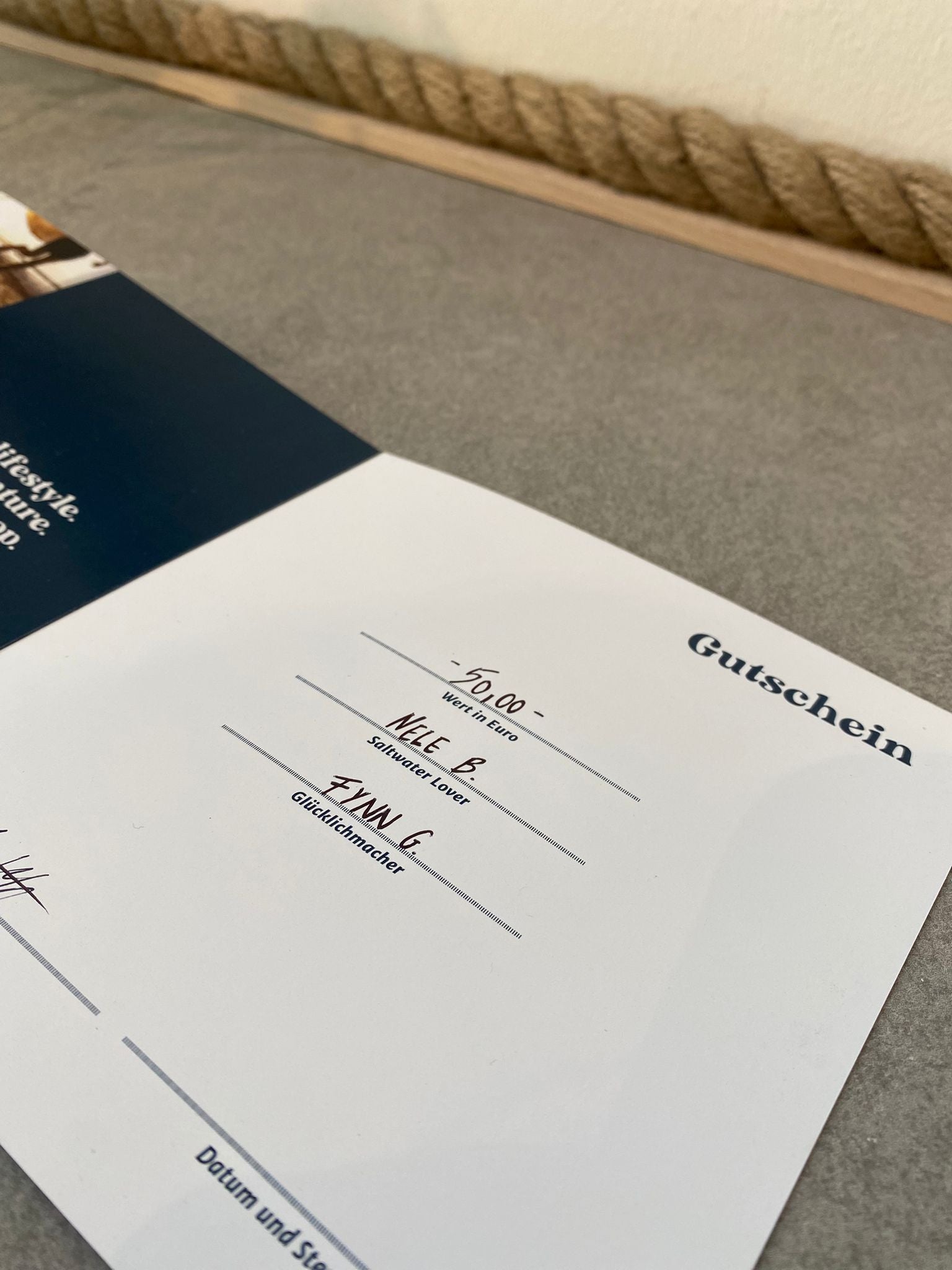 Saltwater Geschenkgutschein