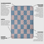 Cloudtouch Pillow Blanket Blue Dancer